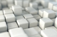 Tải hình nền những khối cube màu trắng rất ngộ